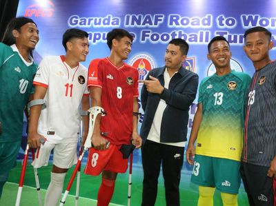 Dukungan Untuk Garuda INAF Jelang Piala Dunia Sepakbola Amputasi
