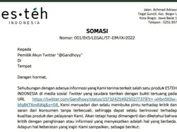 Duduk Perkara hingga Es Teh Indonesia Somasi Pelanggan