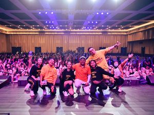 Nikmati Konser Kahitna Sambil Workout