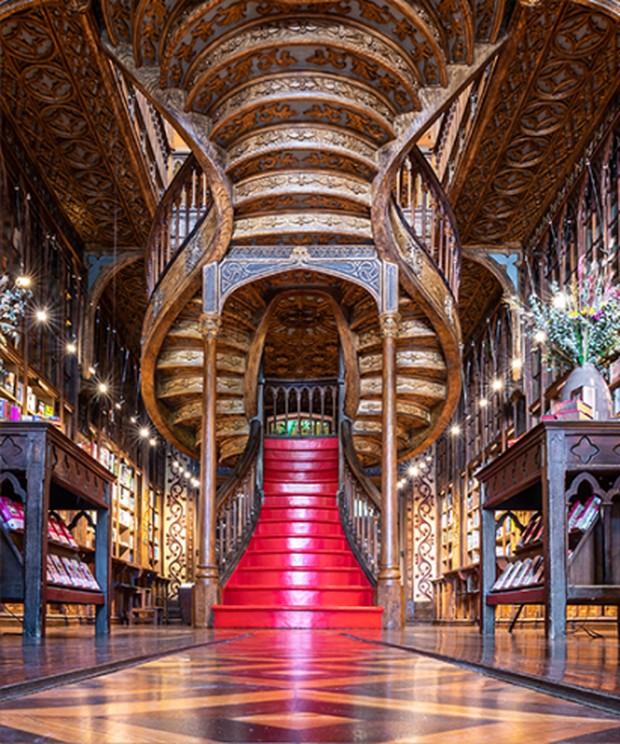 Livraria Lello/Foto: dok. Livraria Lello Livraria Lello, Porto, Portugal