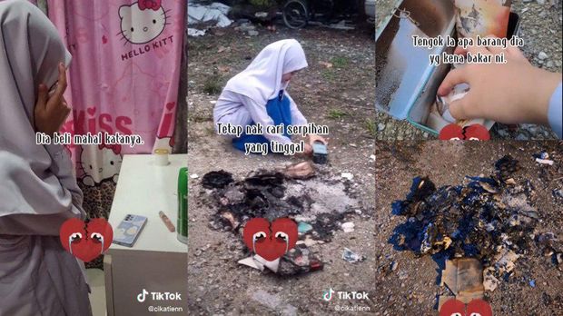 Viral aksi orang tua membakar merchandise K-Pop putrinya