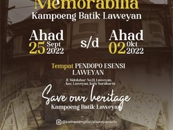 Pameran Memorabilia Laweyan Memajang Bukti Kejayaan Industri Batik Masa Lalu