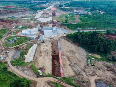 Penampakan Bendungan Sadawarna untuk Cegah Banjir di Subang