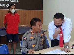 Nyambi jadi Pengedar Sabu, Kiwil Ditangkap Polisi di Bengkulu