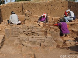 Kerangka Manusia Ditemukan di Situs Watesumpak Mojokerto