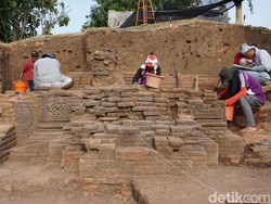 Ruang Sakral Ditemukan di Situs Watesumpak Mojokerto, Begini Wujudnya