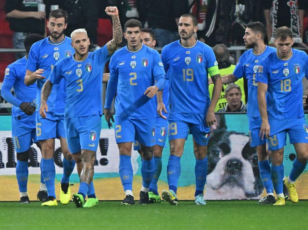 Hongaria Vs Italia: Menang 2-0, Gli Azzurri Segel Tiket Semifinal