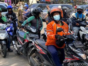 SPBU VIVO Bandung Diserbu Ojol Usai Pertalite Naik