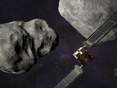 Detik-detik Pesawat Antariksa NASA Rp 4,9 Triliun Tabrak Asteroid