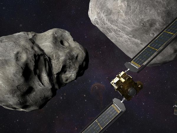 Detik-detik Pesawat Antariksa NASA Rp 4,9 Triliun Tabrak Asteroid