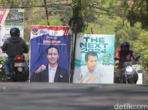 Baliho Bacaleg Bertebaran di Gresik, Warga: Kumuh dan Merusak Pemandangan