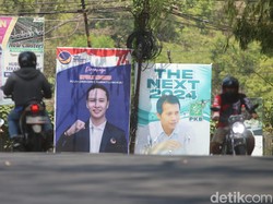 Baliho Bacaleg Bertebaran di Gresik, Warga: Kumuh dan Merusak Pemandangan