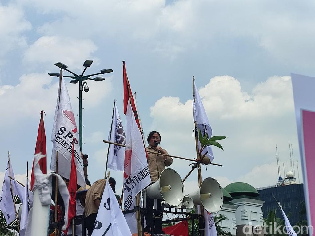 Aksi Peringati Hari Tani di DPR, Organisasi Petani: Jalankan Reforma Agraria