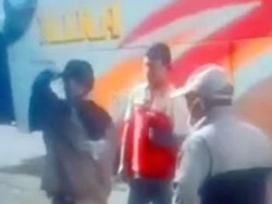 Cekcok Kru Bus Sugeng Rahayu-Mira Rebutan Penumpang Dikira Kecelakaan