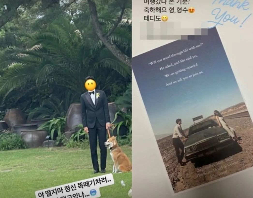 Foto Pernikahan Lee Ki Woo