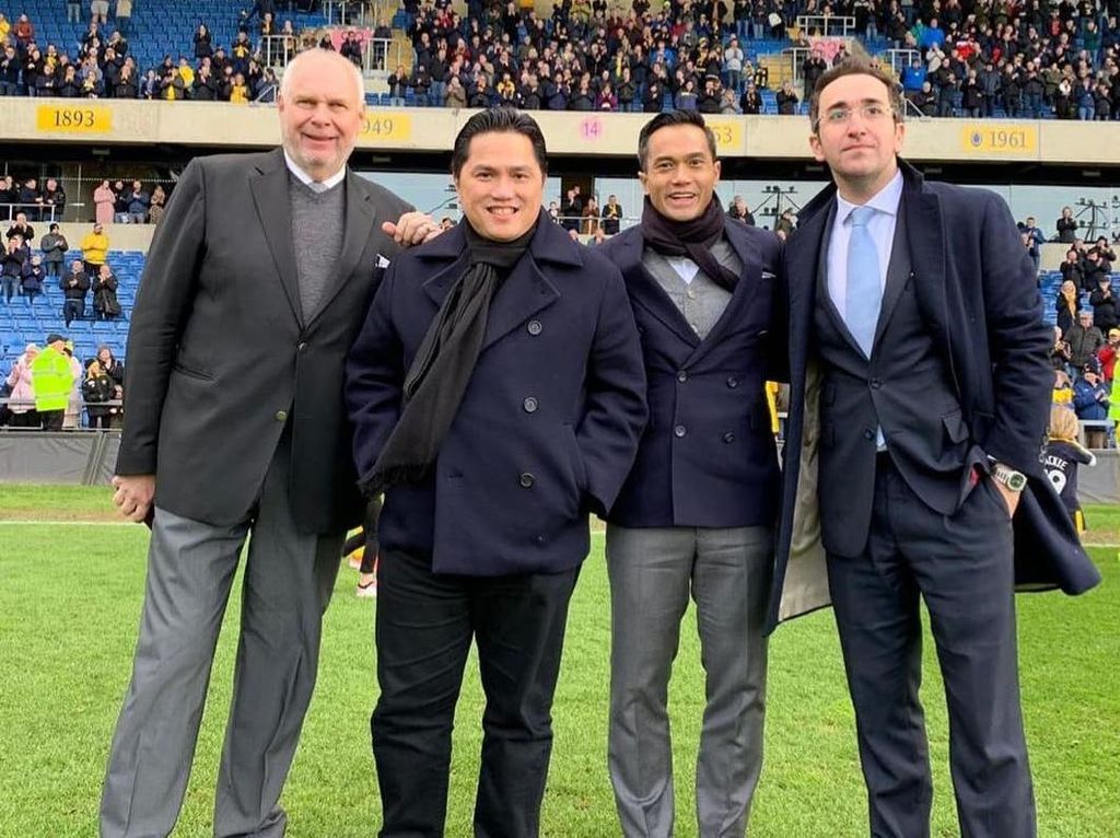Erick Thohir dan Anindya Bakrie Akuisisi Klub Inggris Oxford United Erick Thohir dan Anindya Bakrie Akuisisi Klub Inggris Oxford United