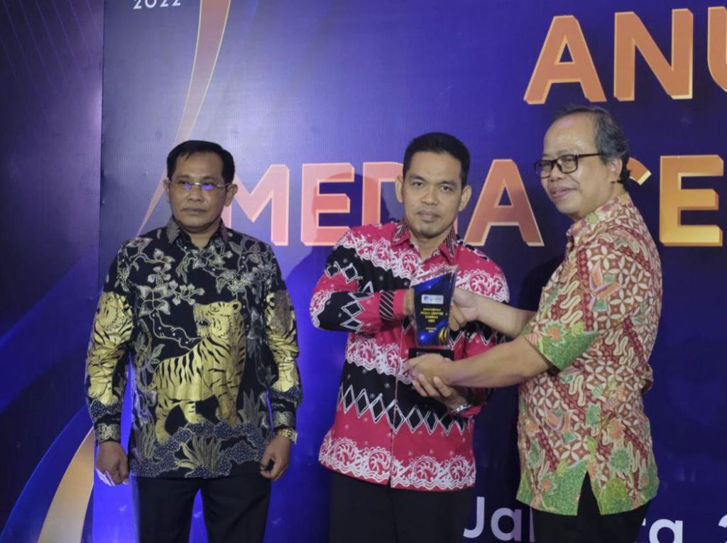 Portal Media Center Pemprov Riau Raih Penghargaan dari Kominfo