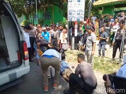 Duduk Perkara Pria ODGJ Ngamuk Bawa Celurit Dilumpuhkan Polisi-Jadi Tersangka