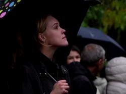 Salam Perpisahan Pasukan Cadangan Rusia dengan Keluarga