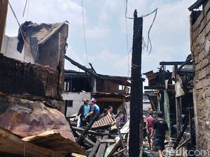 Polisi Buru Pencuri Motor di TKP Kebakaran Cikini Jakpus