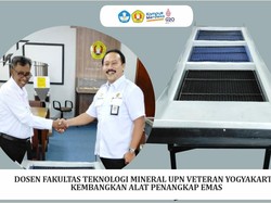 Dosen UPN Yogya Kembangkan Alat Penangkap Emas, Ini Cara Kerjanya