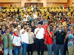 Temui Massa Aksi, Waket MPR Dukung Reforma Agraria Dijalankan