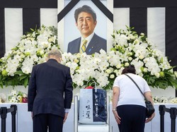 Jepang Gelar Pemakaman Kenegaraan Shinzo Abe Hari Ini