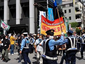 Warga Jepang Protes Pemakaman Shinzo Abe Telan Biaya Rp 178 M