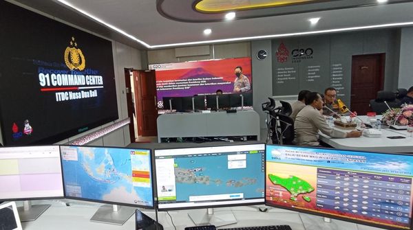 Melihat Command Center Polda Bali untuk Pengamanan Presidensi G20