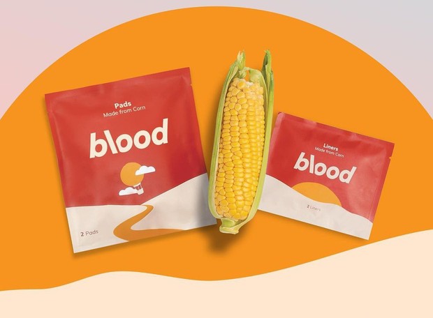 Blood/Foto: Instagram/blood.indonesia pembalut organik sekali pakai