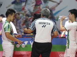 Sudah Clear! Kevin Sanjaya dan Herry IP Kompak Saling Minta Maaf