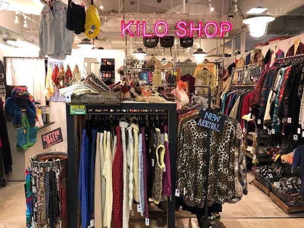 Kilo Shop/Foto : instagram.com/kiloshop_harajuku Salah satu outlet Kilo Shop di Tokyo