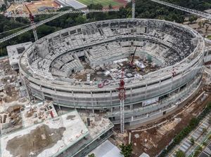 Ada Peluang IBL 2023 Jajal Venue Indonesia Arena GBK