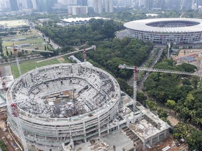 Megahnya Stadion Piala Dunia Bola Basket di GBK