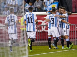 Rincian 35 laga Argentina tidak terkalahkan adalah 24 kali menang dan 11 kali seri (AP)