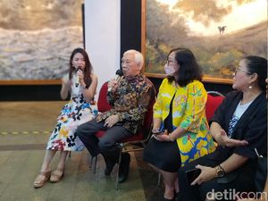 Cerita Sidik W Martowidjojo Lukisannya Pernah Dicekal Pak Harto