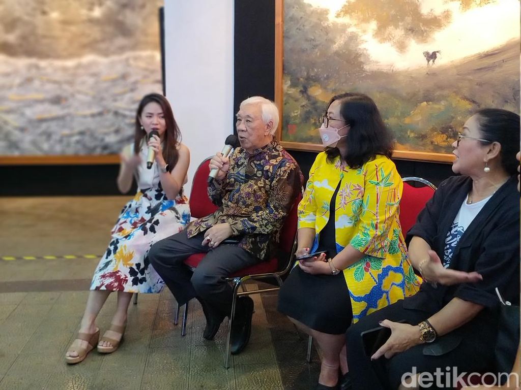 Cerita Sidik W Martowidjojo Lukisannya Pernah Dicekal Pak Harto Cerita Sidik W Martowidjojo Lukisannya Pernah Dicekal Pak Harto