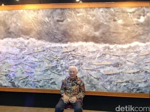 Sang Pelukis Pit Mabuk, Sidik W Martowidjojo Gelar Pameran Tunggal