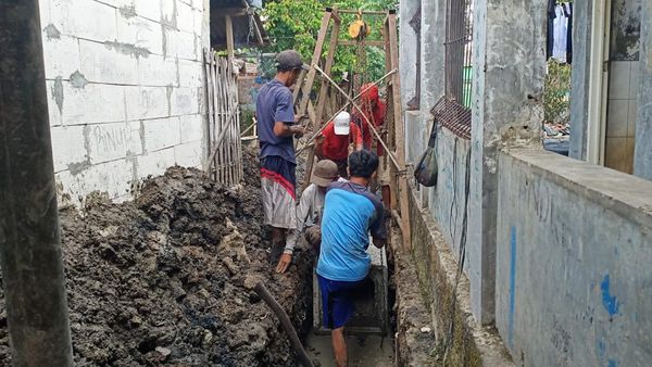 Permukiman Kumuh di Tangerang Lagi Dipercantik Nih