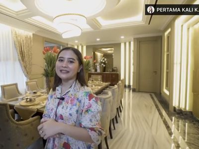 Dapur Cantik Prilly Latuconsina dengan Sentuhan Vintage Modern