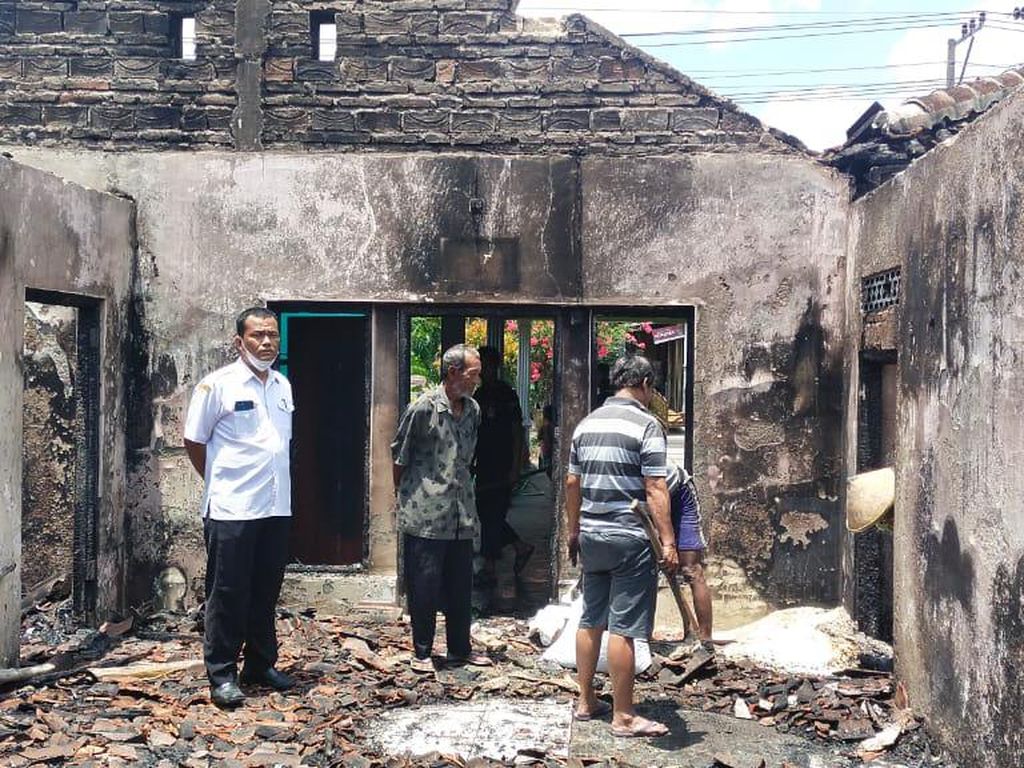 Rumah Warga Wotgaleh Sukoharjo Ludes Terbakar