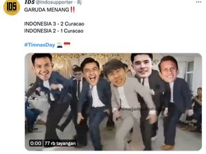 Meme Timnas Menang Lagi, Netizen Puja-puji Shin Tae-yong