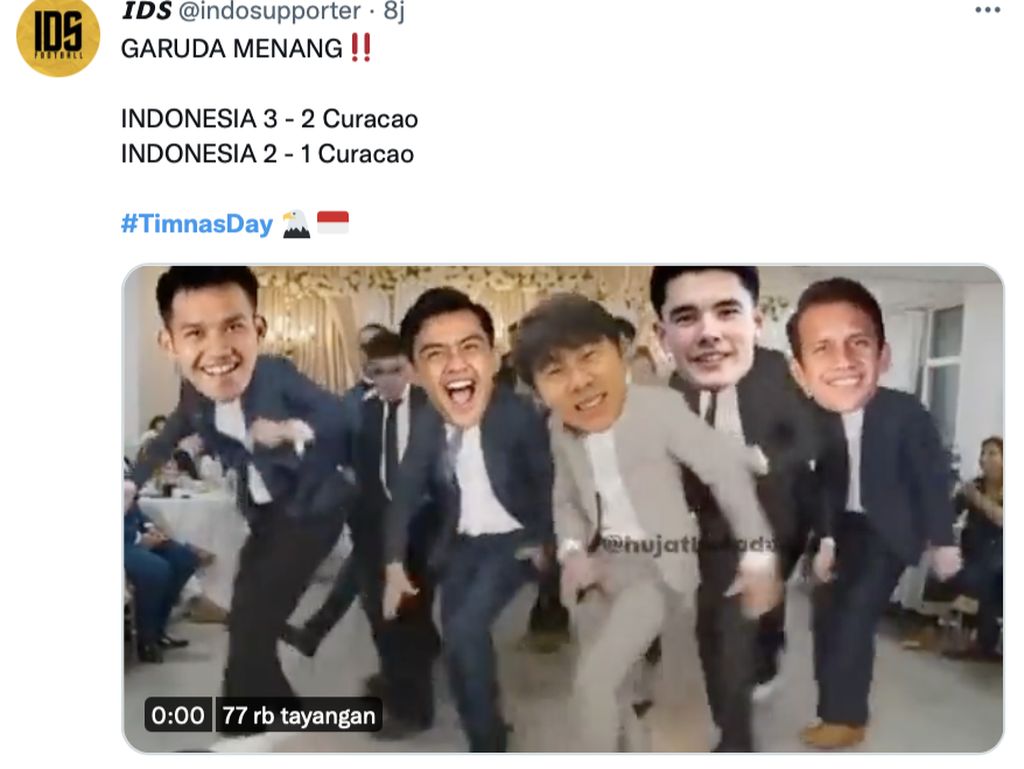 Meme Timnas Menang Lagi, Netizen Puja-puji Shin Tae-yong Meme Timnas Menang Lagi, Netizen Puja-puji Shin Tae-yong