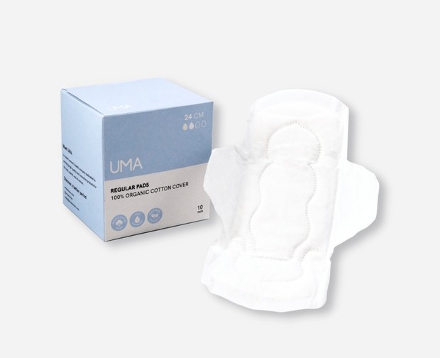 UMA Organic Pads/Foto: Instagram/umawomen pembalut organik sekali pakai