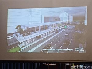 Halte TransJ Tutupi Patung Selamat Datang, TSP DKI Nilai Ada Pelanggaran