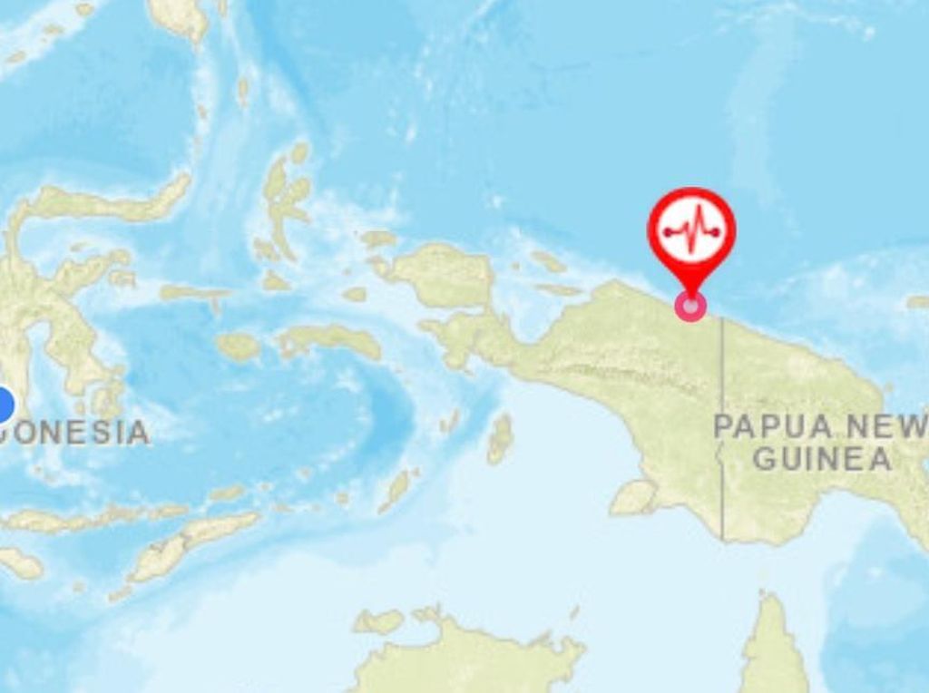 Gempa M 5,2 Guncang Jayapura, Berpusat di Laut