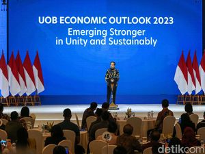 Momen Jokowi Buka UOB Economic Outlook 2023 Momen Jokowi Buka UOB Economic Outlook 2023