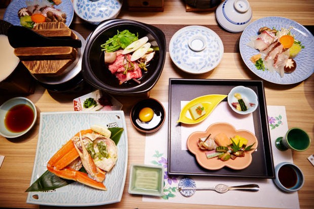 Kaiseki ryori hidangan gourmet Jepang khas Kyoto/Foto: iStock/ma-no wisata kuliner makanan khas Jepang