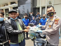 Petani Sumedang Senang, Sepeda Motor yang Hilang Kembali Ditemukan