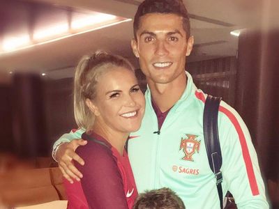 Potret Akrabnya Cristiano Ronaldo dengan Katia sang Bodyguard